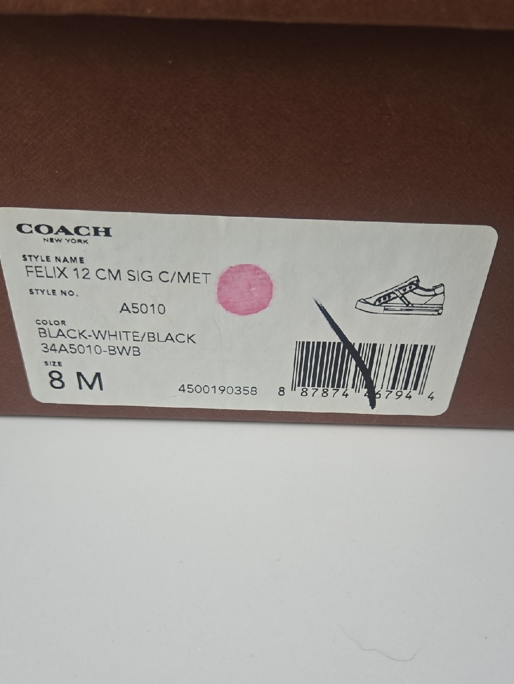 Coach Felix Signature C Sneaker - Picture 7 of 7